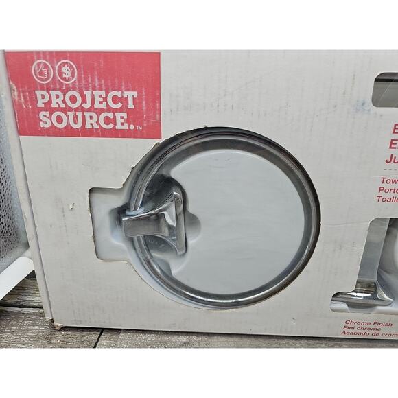Project Source • Seton 4-Pc Bath Hardware Set • Chrome • NEW (#0198615) [E7] - Picture 2 of 11